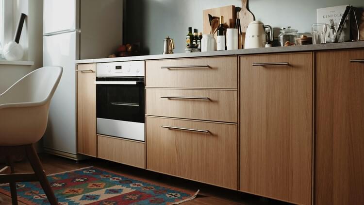 imágen de refacing de una cocina de Sebla