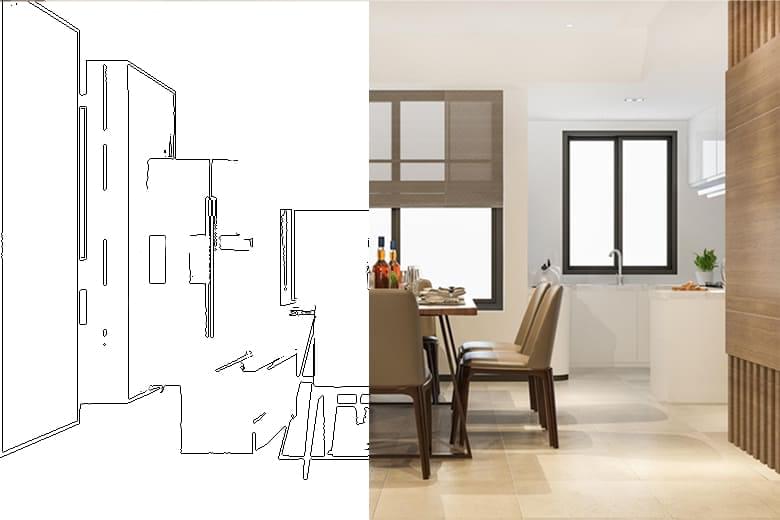 imágen de diseño de muebles de salón