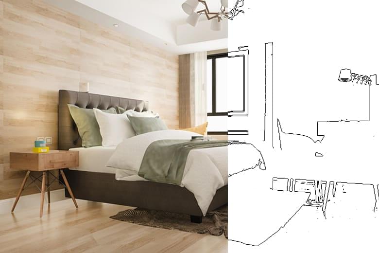 imágen de diseño de muebles de dormitario