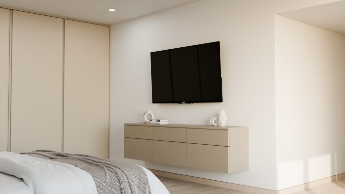 Render de dormitorio